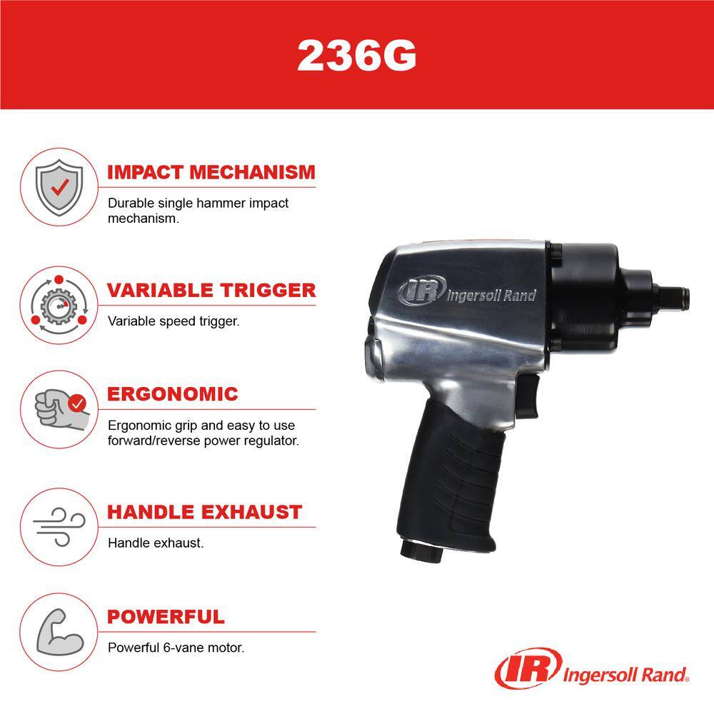 Ingersoll Rand 236G 1/2 in. Drive Air Impactool