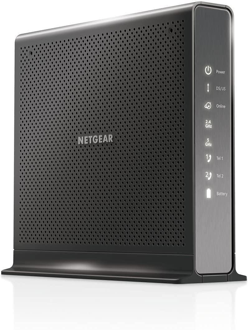 NETGEAR Nighthawk AC1900 (24×8) DOCSIS 3.0 WiFi Cable Modem Router Combo For XFINITY Internet & Voice (C7100V)