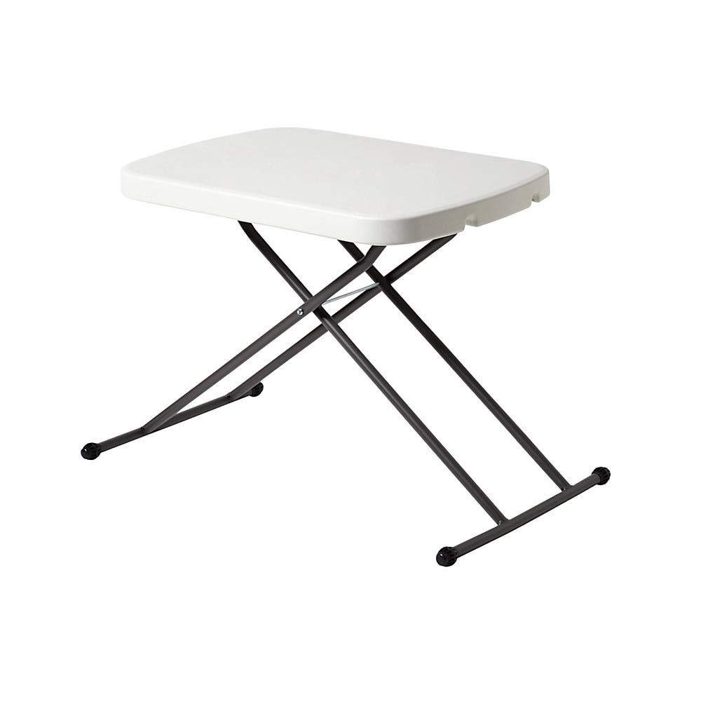 Iceberg - ICE65490 IndestrucTable TOO 1200 Series Resin Personal Folding Table 30 x 20. Platinum