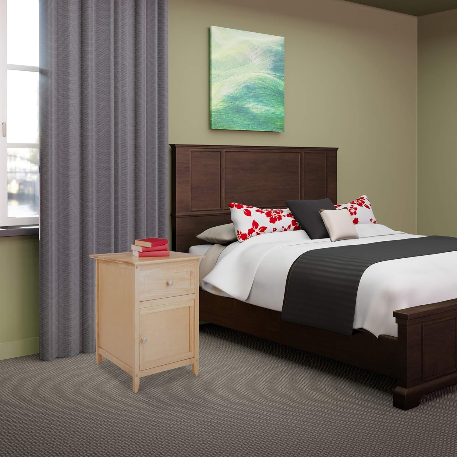 Winsome Eugene Accent Table. Natural