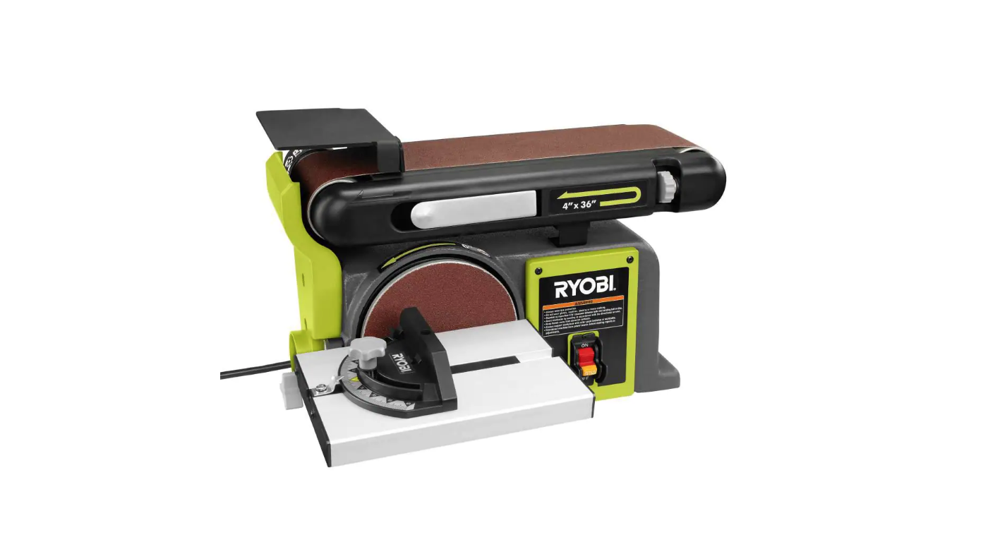 RYOBI BD4601G 4 in x 36 in. Belt and 6 in. Disc Sander