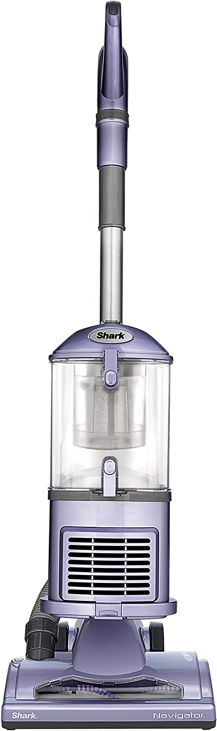 Shark NV352 Navigator Lift Away Upright Vacuum with Wide Upholstery and Crevice Tools. Lavender