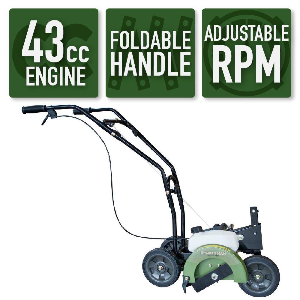 Sportsman 802641 Earth Series 2-Stroke 43 cc Gas Edger with Recoil Start