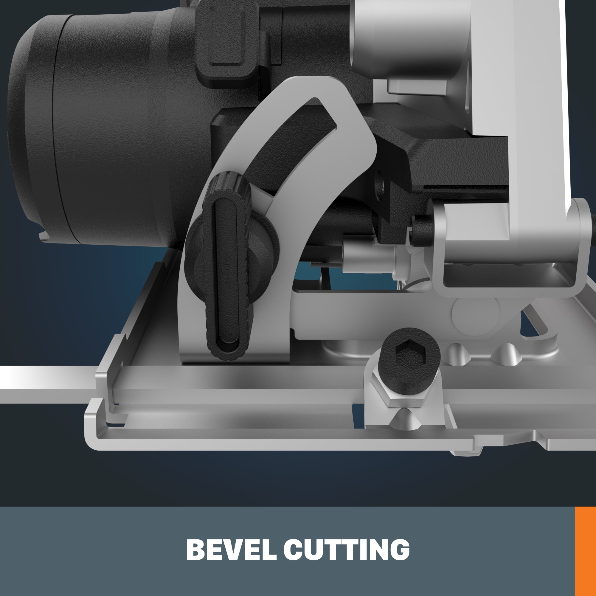 WORX Nitro 20-volt Max 4-1/2-in Cordless Compact Saw Circular Saw