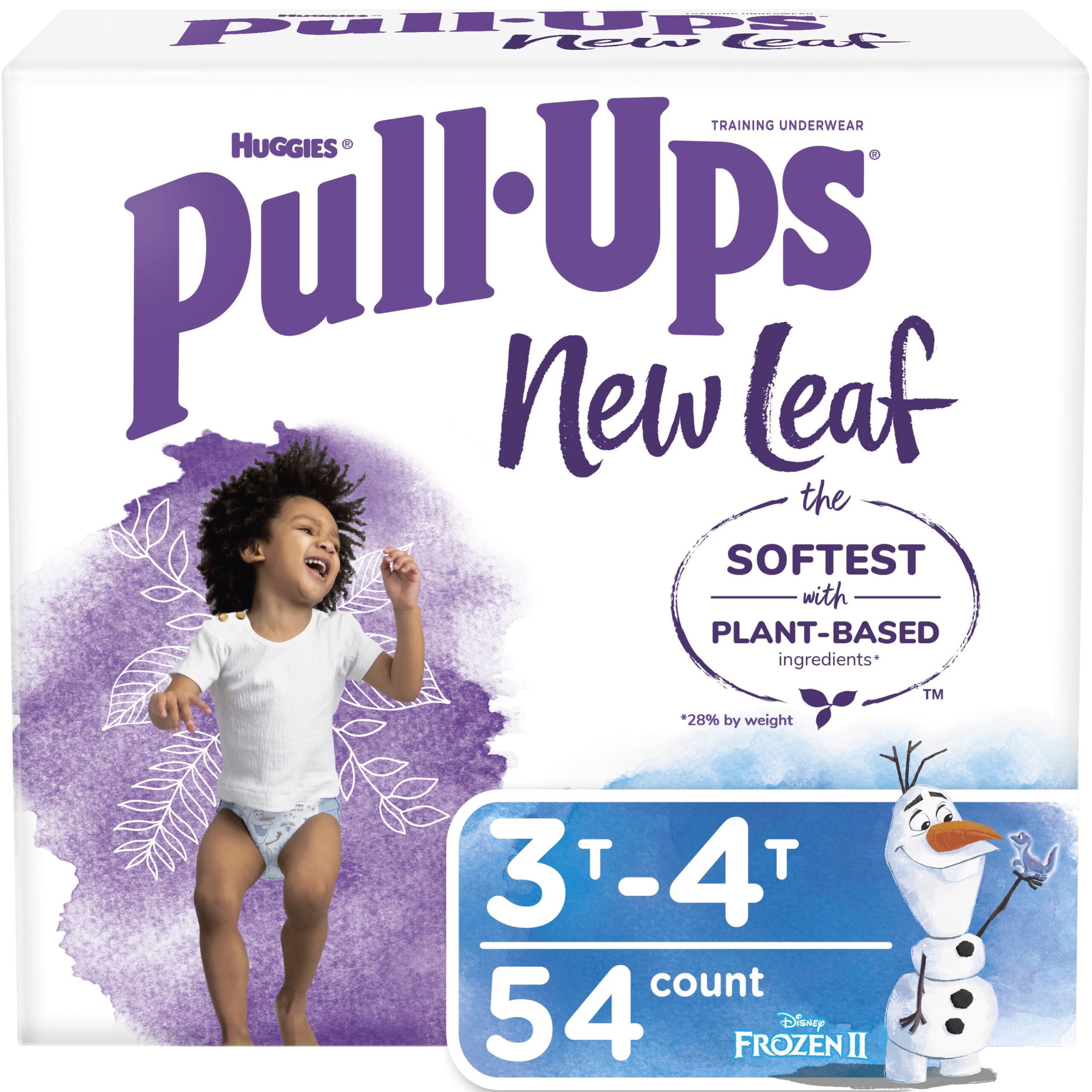 Huggies Pull-Ups New Leaf Boys- Disney Frozen Potty Training Pants. 54 Ct. 3T-4T (32-40 lb.)