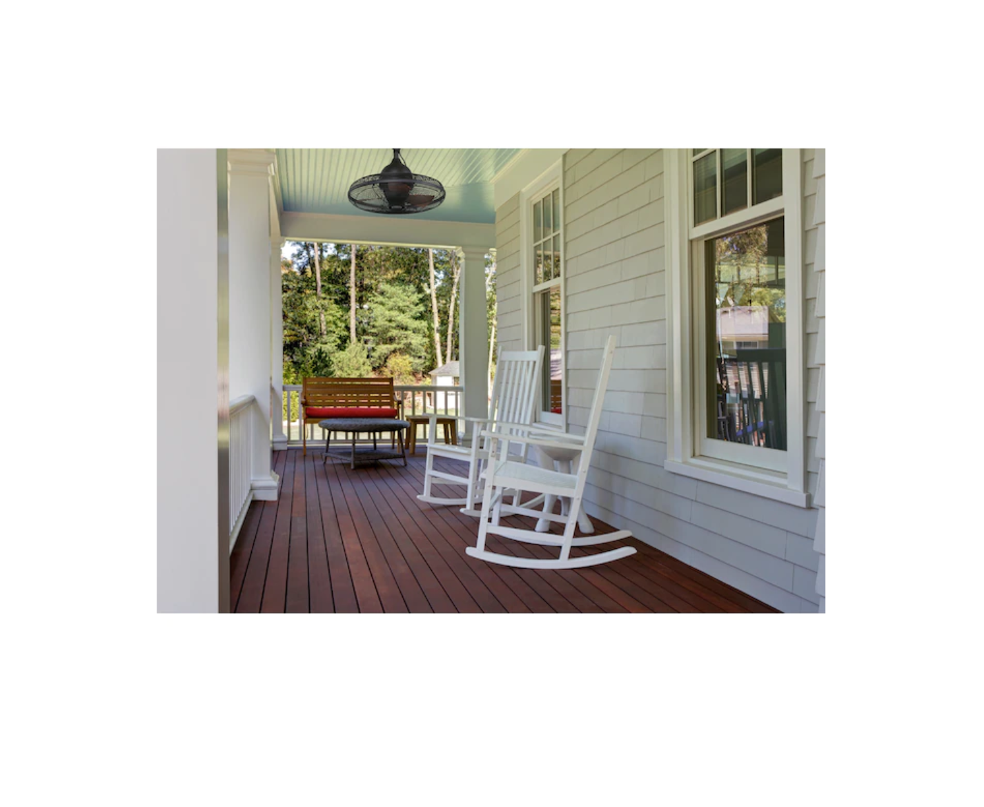 Allen + Roth Harbor Breeze Valdosta 20-in Oil Rubbed Bronze Indoor/Outdoor Ceiling Fan (3-Blade) L1120H