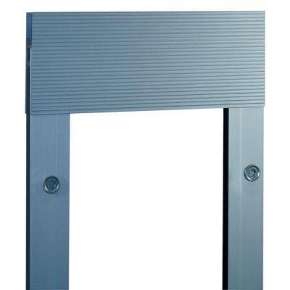 Ideal Pet Products 80PATCKM 7.5 in. x 10.5 in. Large Mill Chubby Kat Pet Patio Door Insert for 77.6 in. to 80.4 in. Tall Aluminum Sliding Glass Door