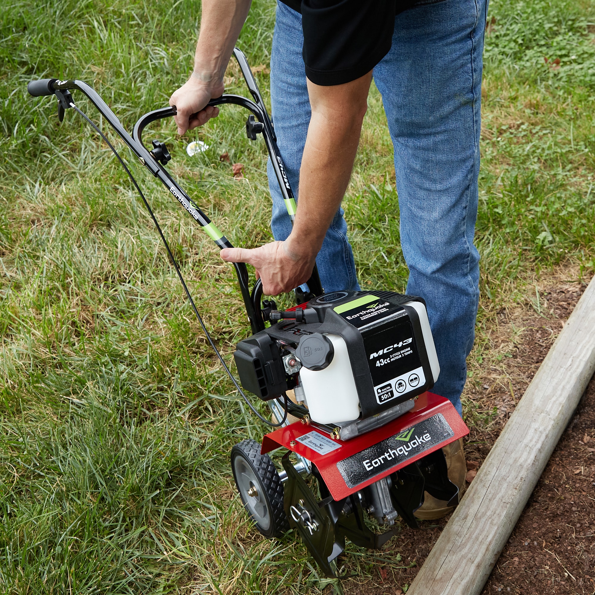 Earthquake MC43 43-cc 2-Cycle 10-in Forward-rotating Gas Cultivator