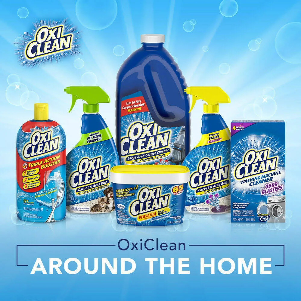 OxiClean Carpet and Area Rug Pet Stain and Odor Remover 24 oz (3pack)