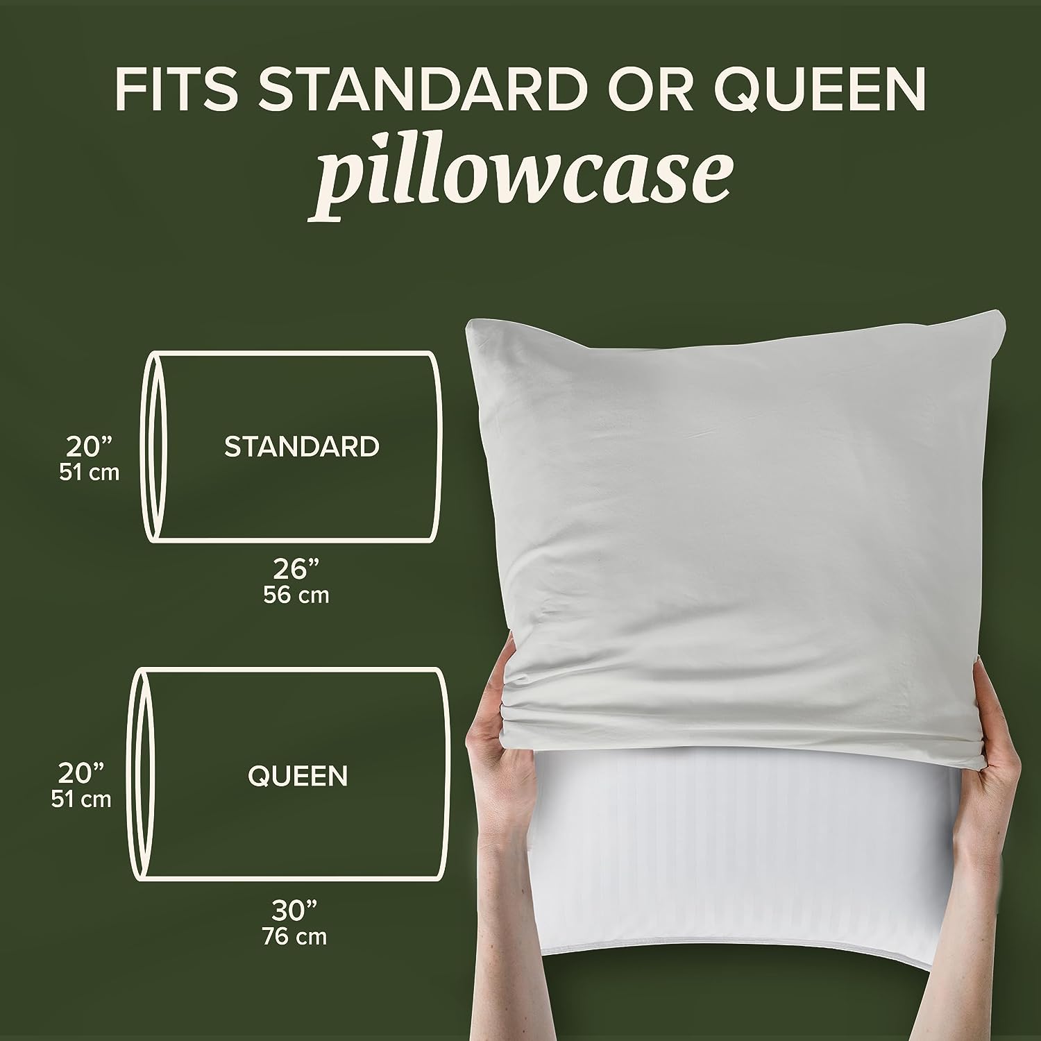 Beckham Hotel Collection Bed Pillows Standard / Queen Size Set of 2 - Down Alternative Bedding Gel Cooling Pillow for Back. Stomach or Side Sleepers