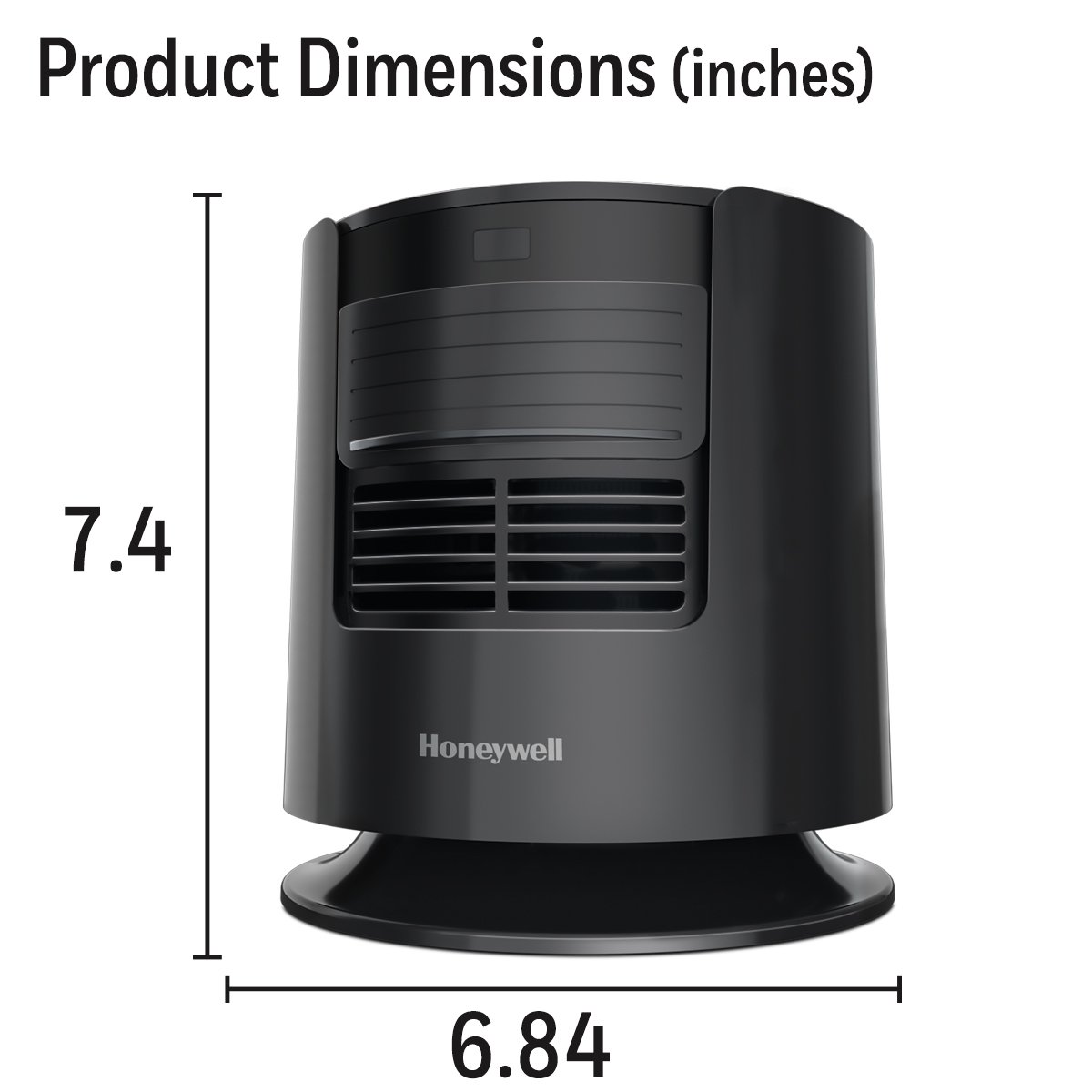 Honeywell Dreamweaver Sleep Electric Tower Fan with Pink Noise. HTF400. Black