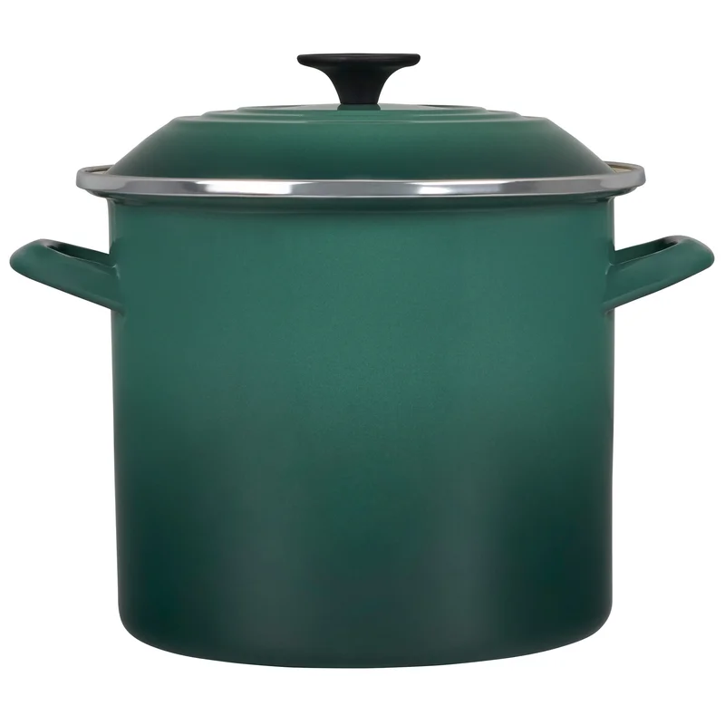 Le Creuset N5100-22795 Enamel Over Steel Stockpot. 8-Quart Artichaut