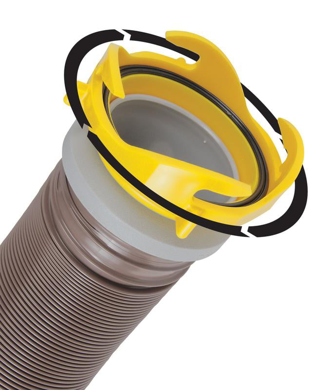 Camco Revolution 360 20-Foot Heavy Duty Sewer Hose for RVs | Multicolor (39628)