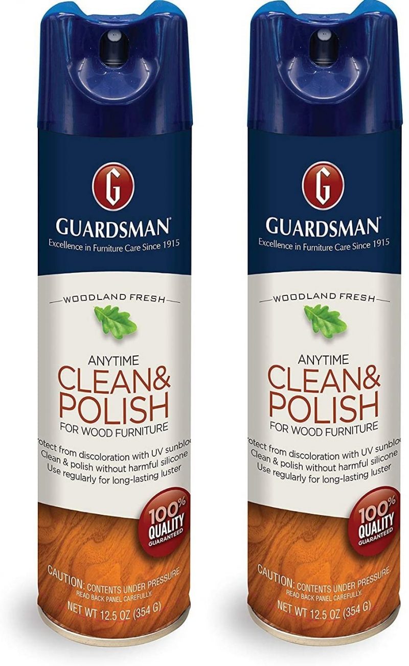 Guardsman Clean & Polish For Wood Furniture - Woodland Fresh - 12.5 oz 2 Pack
