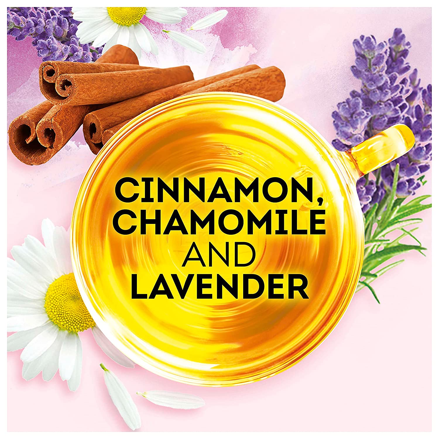 Lipton Stress Therapy. Cinnamon Chamomile and Lavender. 15 count. Pack of 4