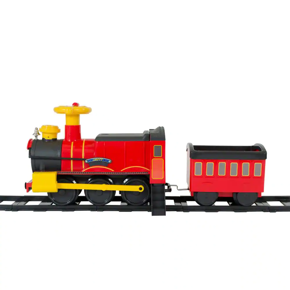 Rollplay 7721AC Steam Train 6-Volt Battery Ride-On Toy