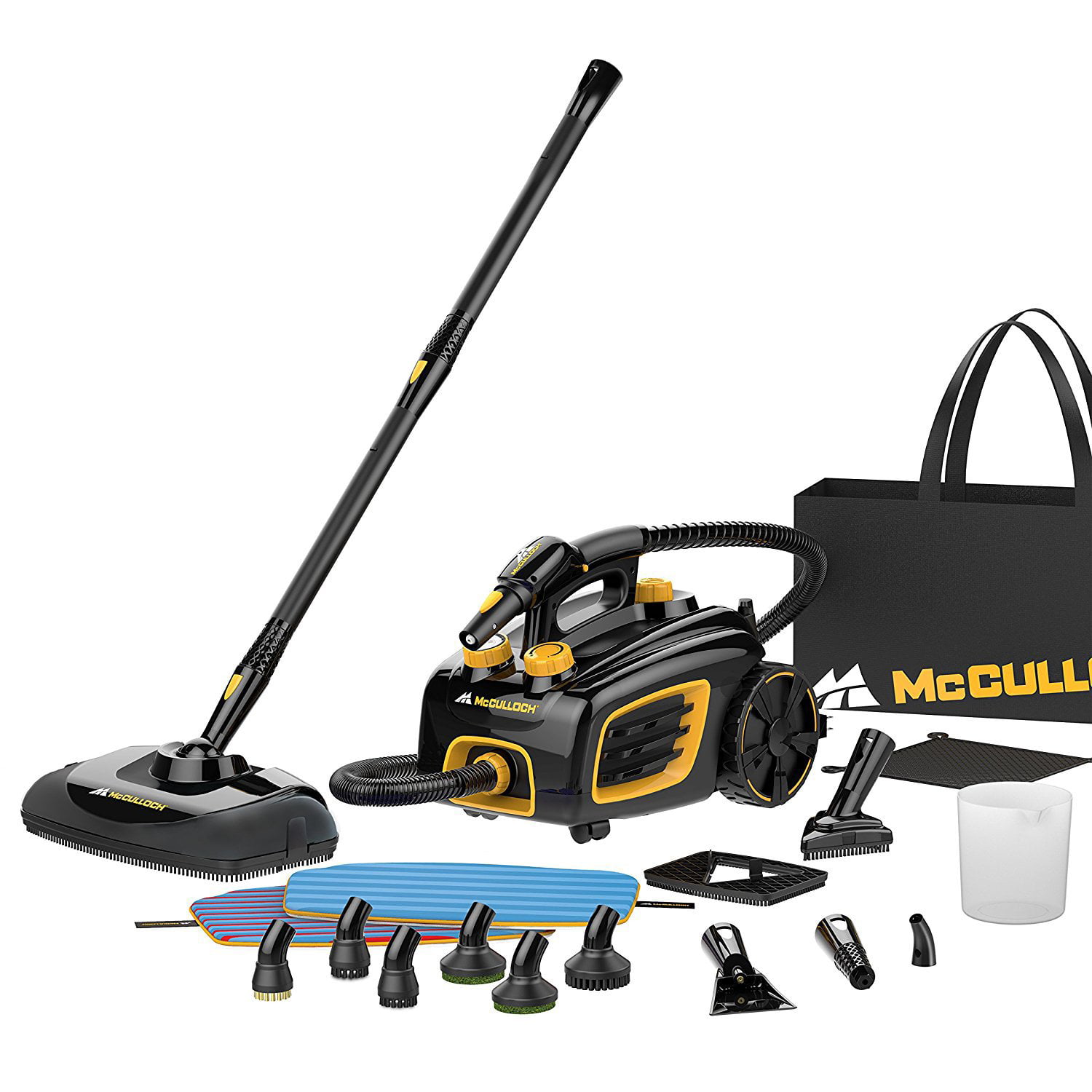 McCulloch Canister Deep Carpet & Floor Steam Cleaner. MC1375