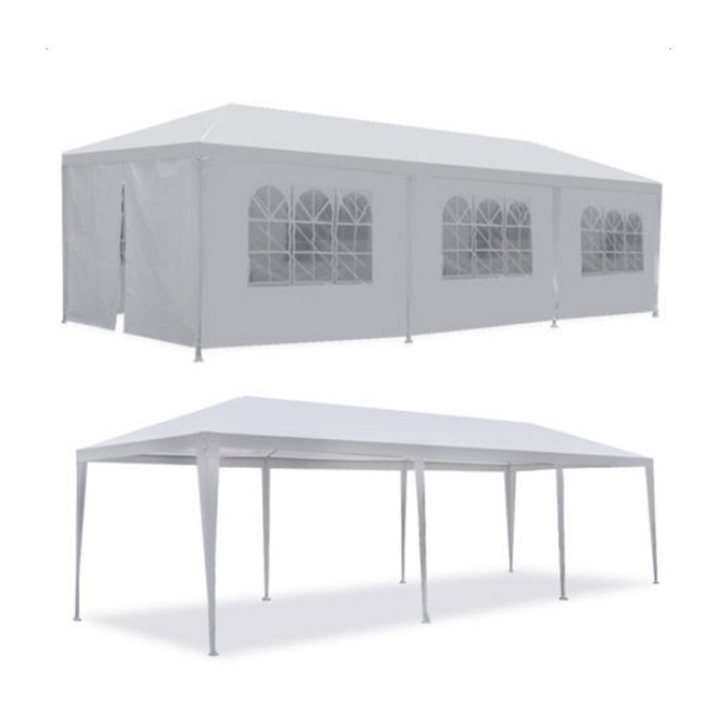 Zimtown 10x30ft Party Patio Tent Canopy Gazebo Pavilion Event Canopies(8 sides)