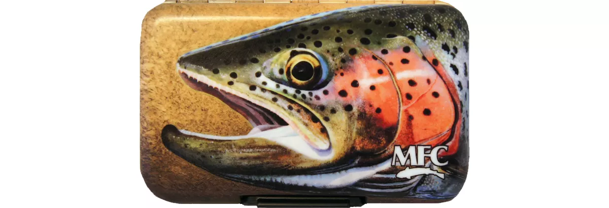 Montana Fly Company Fly Box Poly with Optional Leaf- Sundell-s Starlight Rainbow
