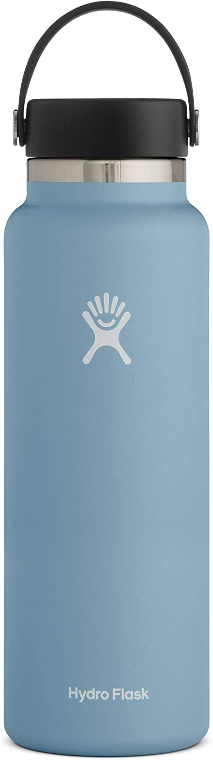 Hydro Flask 40oz Wide Mouth Bottle (Rain)