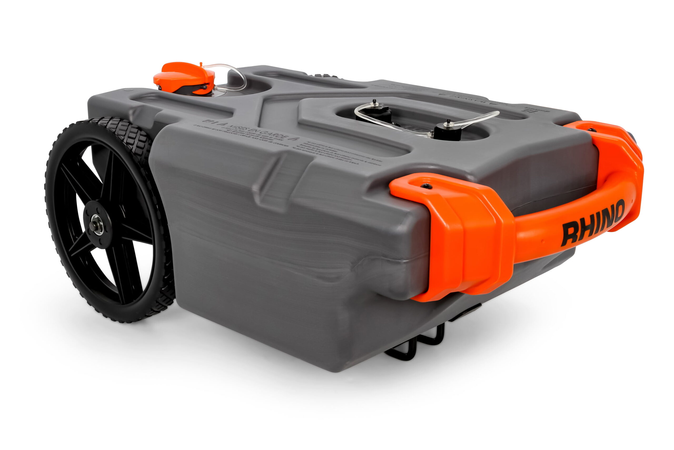 Camco Rhino Heavy Duty 15 Gallon Portable RV Waste Holding Tank 39000