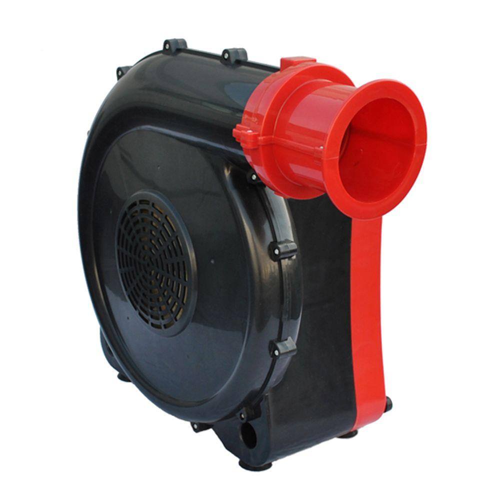 XPOWER BR-282A 2 HP Indoor Outdoor Inflatable Blower Fan for Bounce House Jumper Game and Display Structures