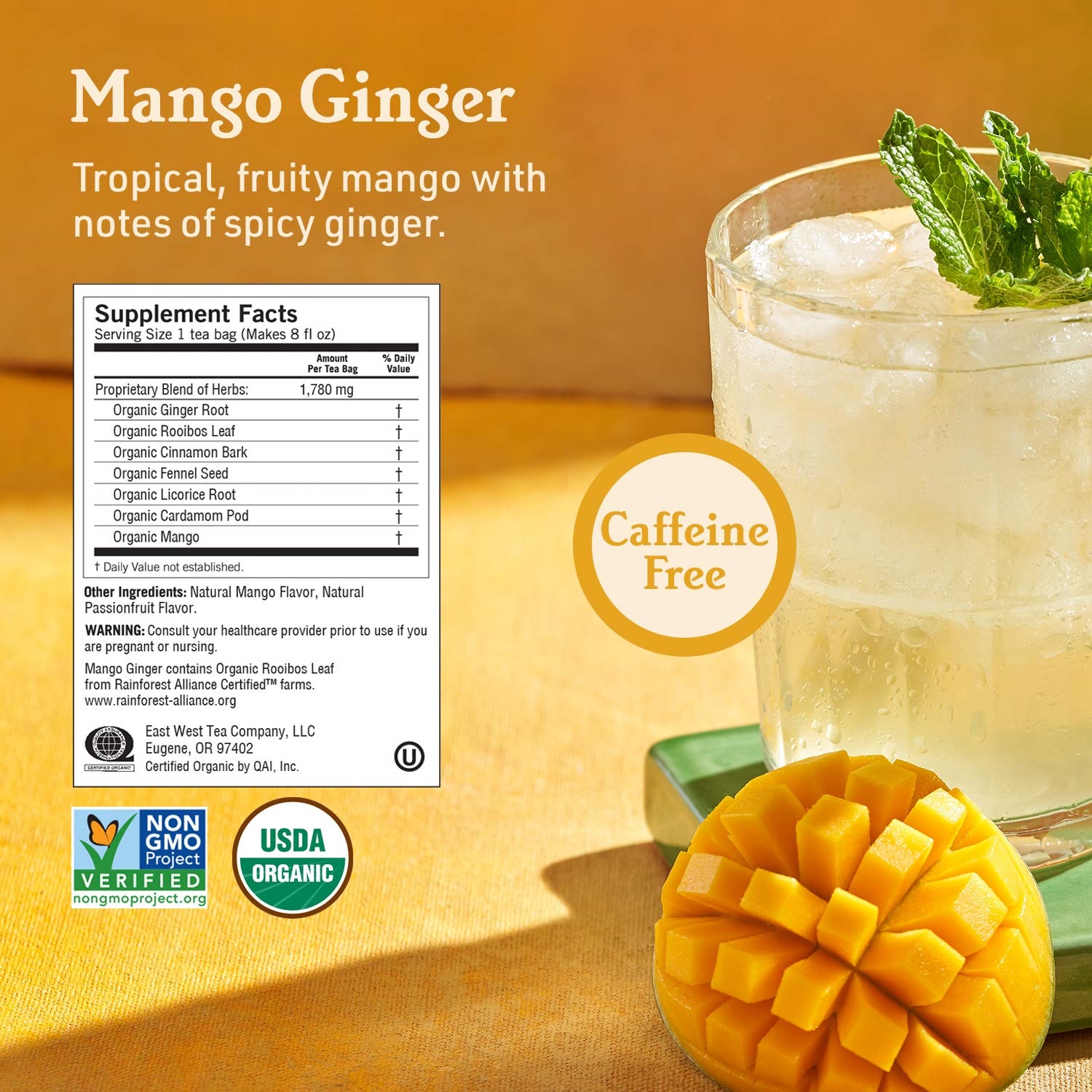 Yogi Tea Mango Ginger. Honey Lavender. Blackberry Apple Cider. 3 Pack