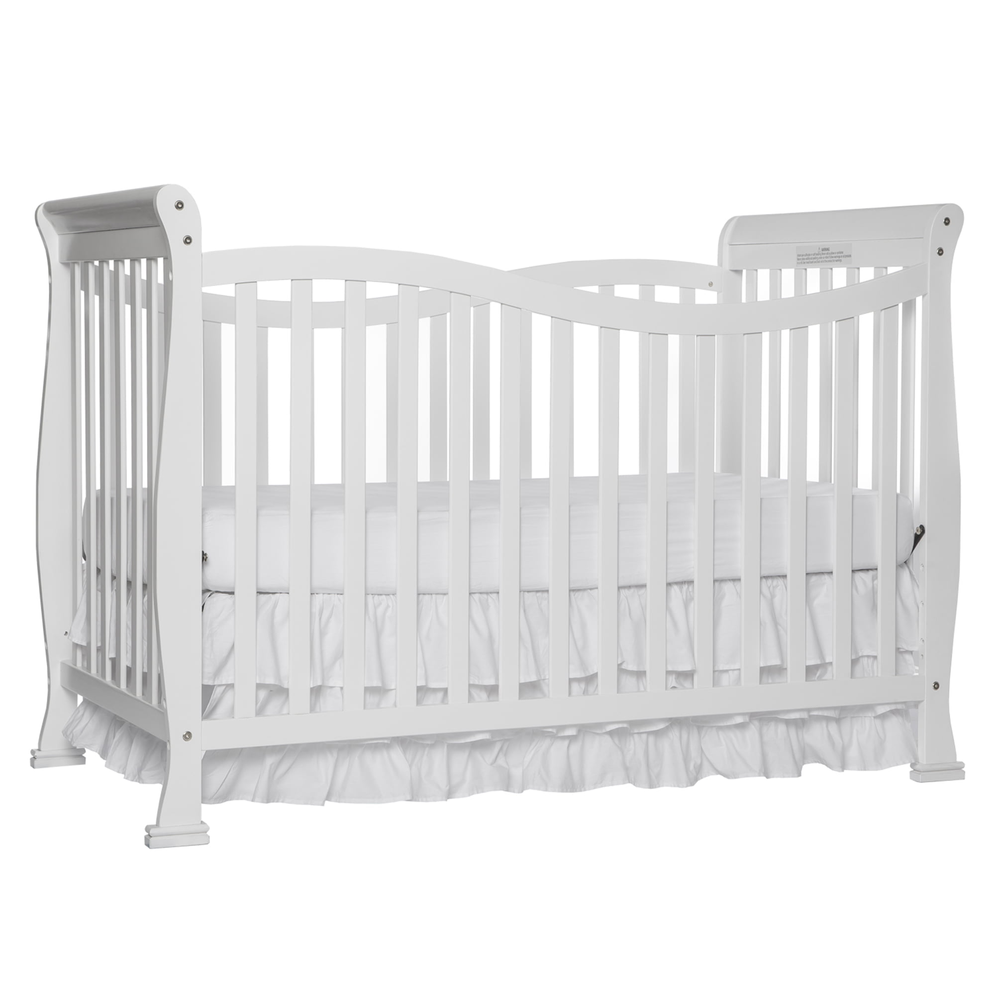 Dream On Me Violet 7-in-1 Convertible Crib White