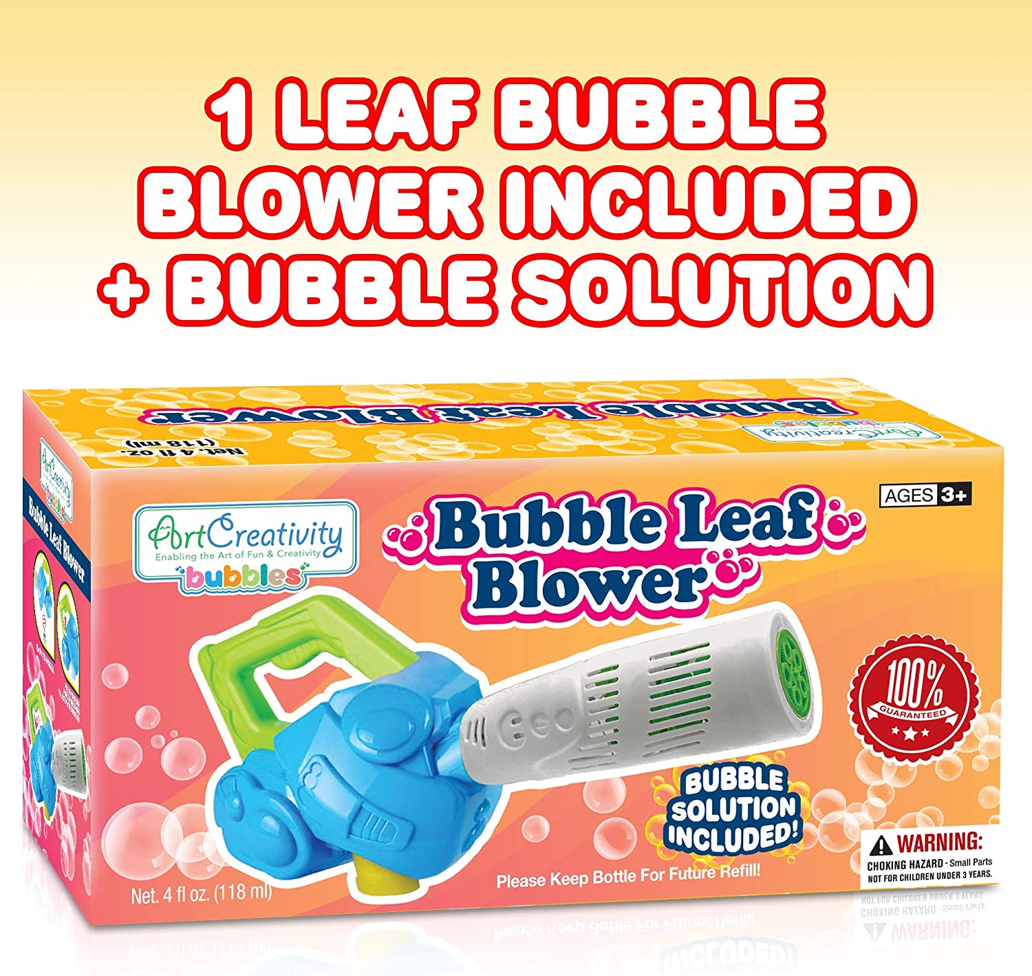 ArtCreativity Bubble Leaf Blower