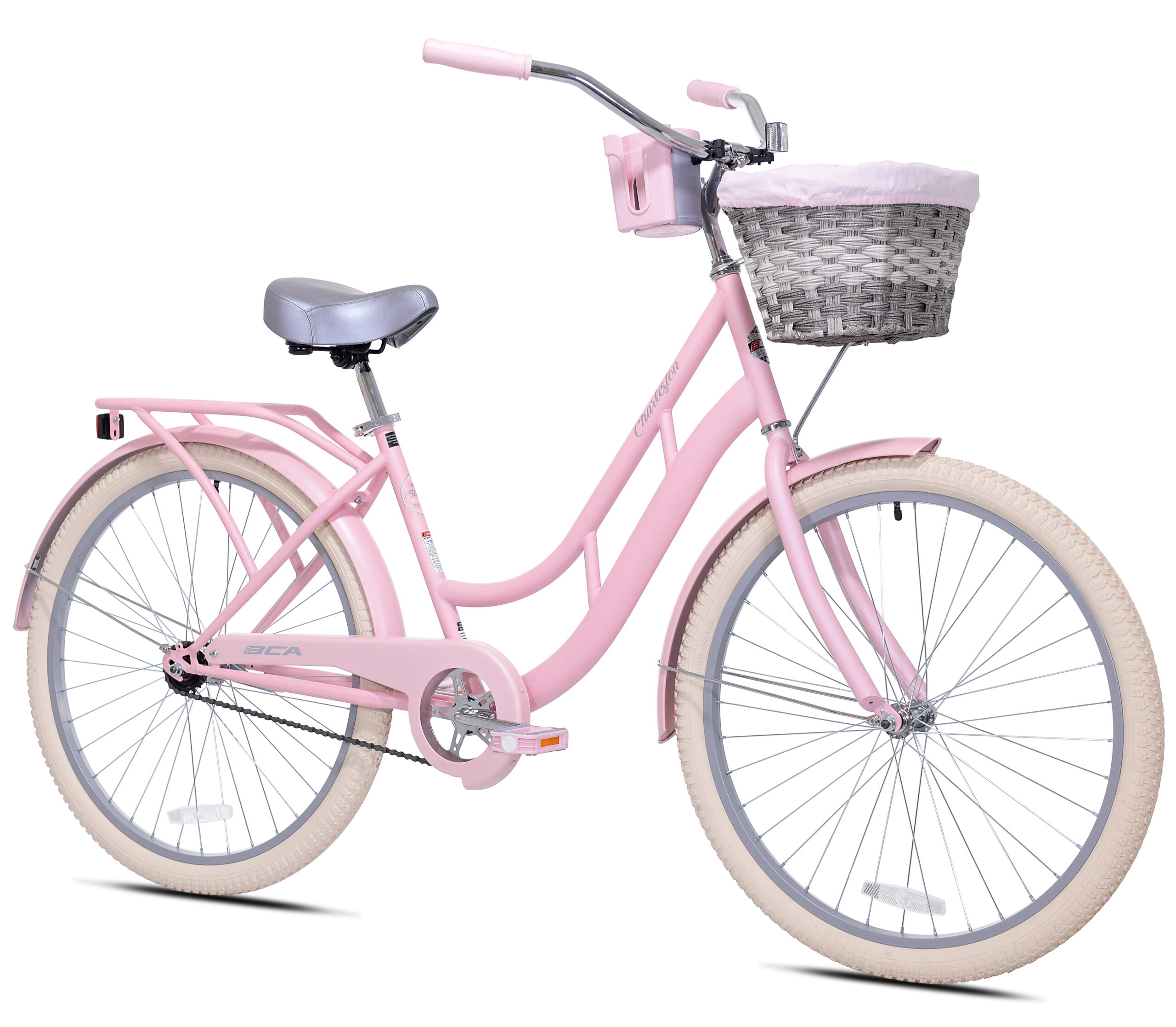 BCA 26 In. Charleston Ladies Cruiser Bike. Pink