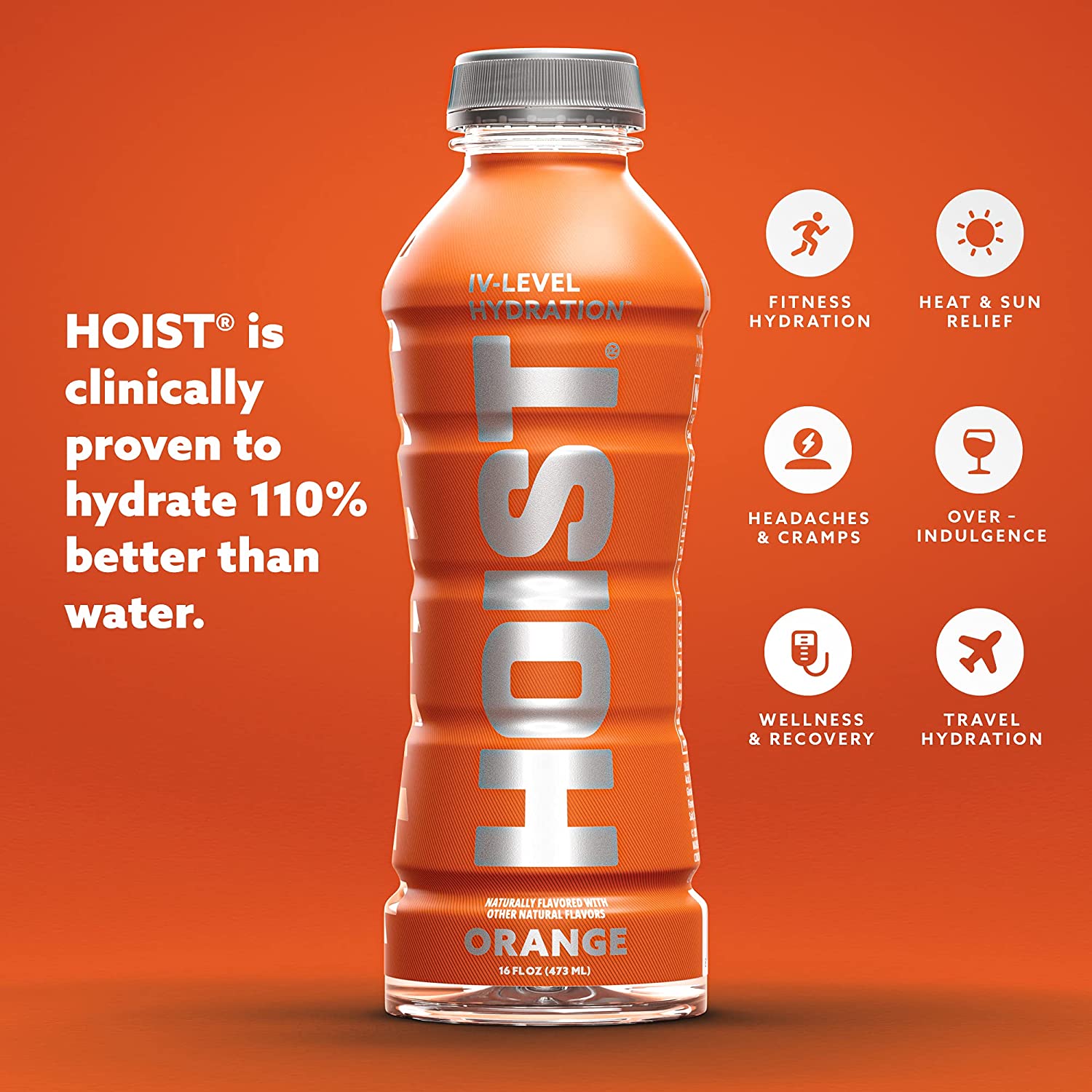 Hoist Premium Hydration Isotonic Electrolyte Drink