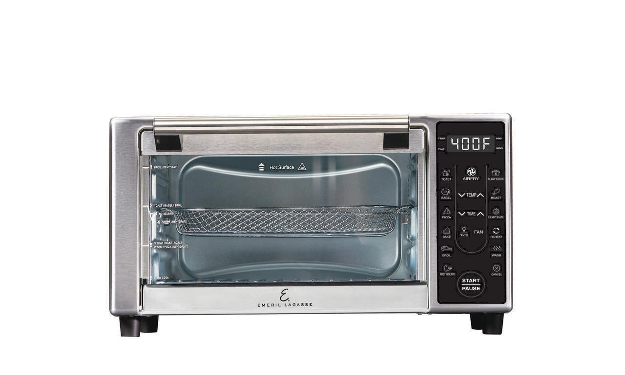 Emeril Lagasse Power AirFryer 360 Plus. Toaster Oven. Stainless Steel. 1500 Watts
