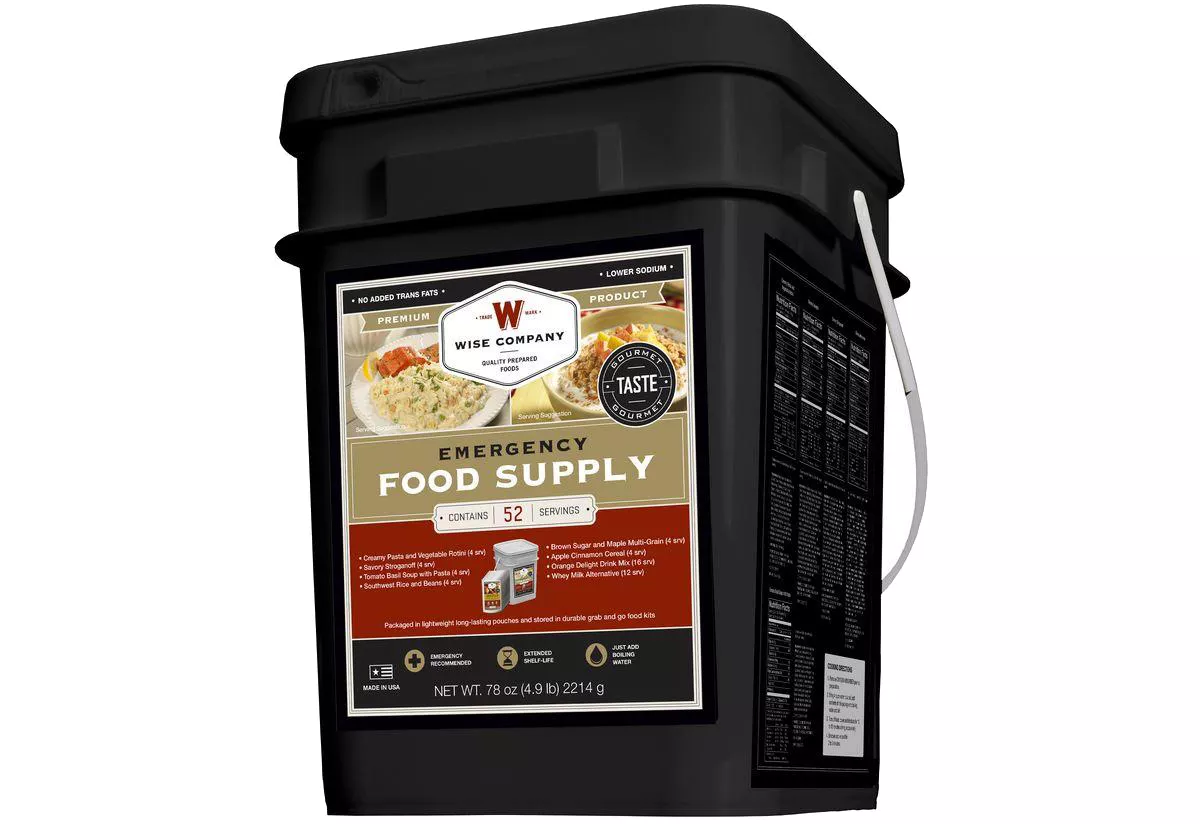 Wise 52 Serving Prepper Pack Bucket