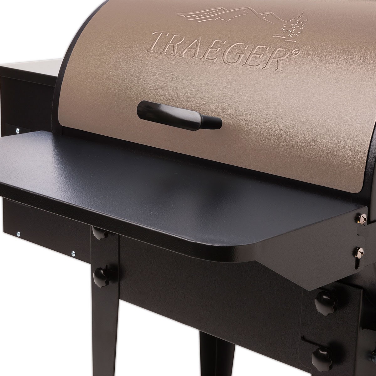Traeger Pellet Grills BAC361 Traeger Folding Shelf. Black