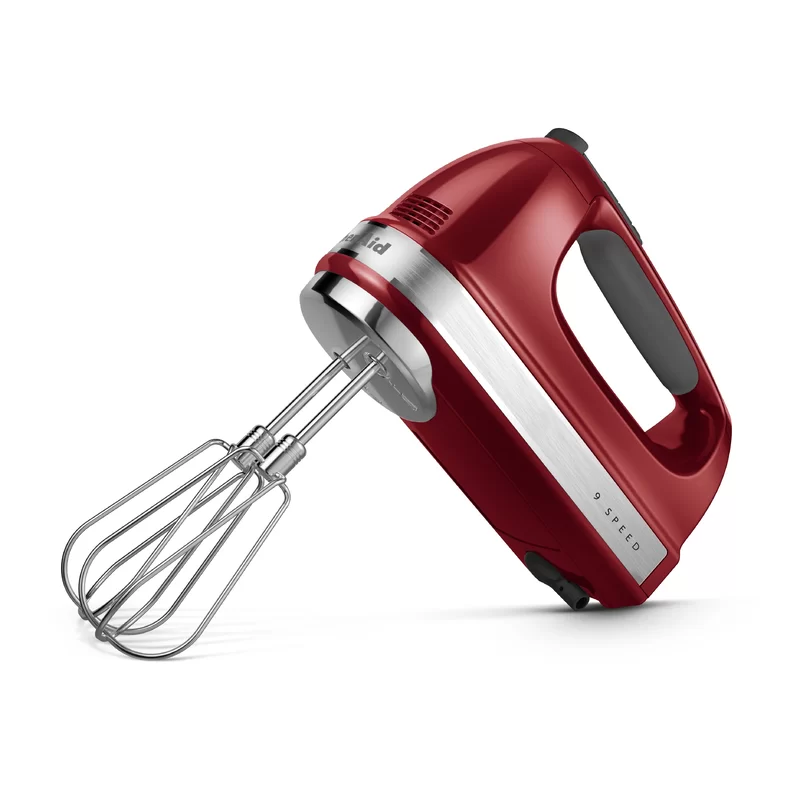 KitchenAid KHM926ER Empire Red 9-Speed Hand Mixer