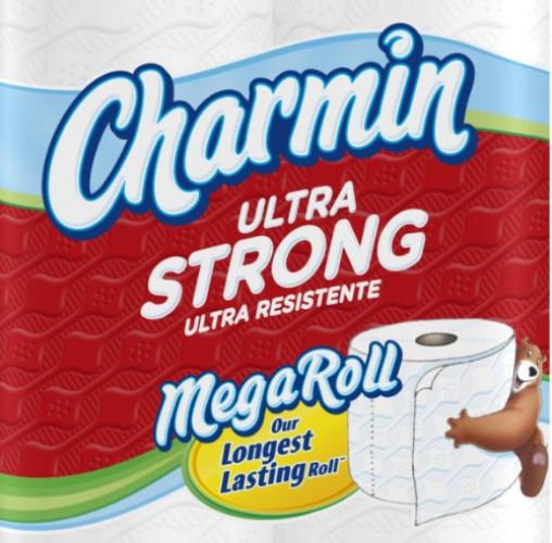 Charmin Ultra Strong (8 Mega Rolls) 330 2- Ply Sheets Per Roll