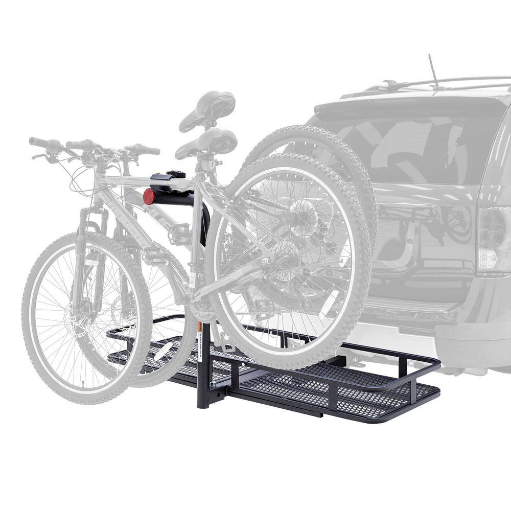 Apex BCCB-1169-2 2-Bike Steel Basket Cargo Carrier with Rack