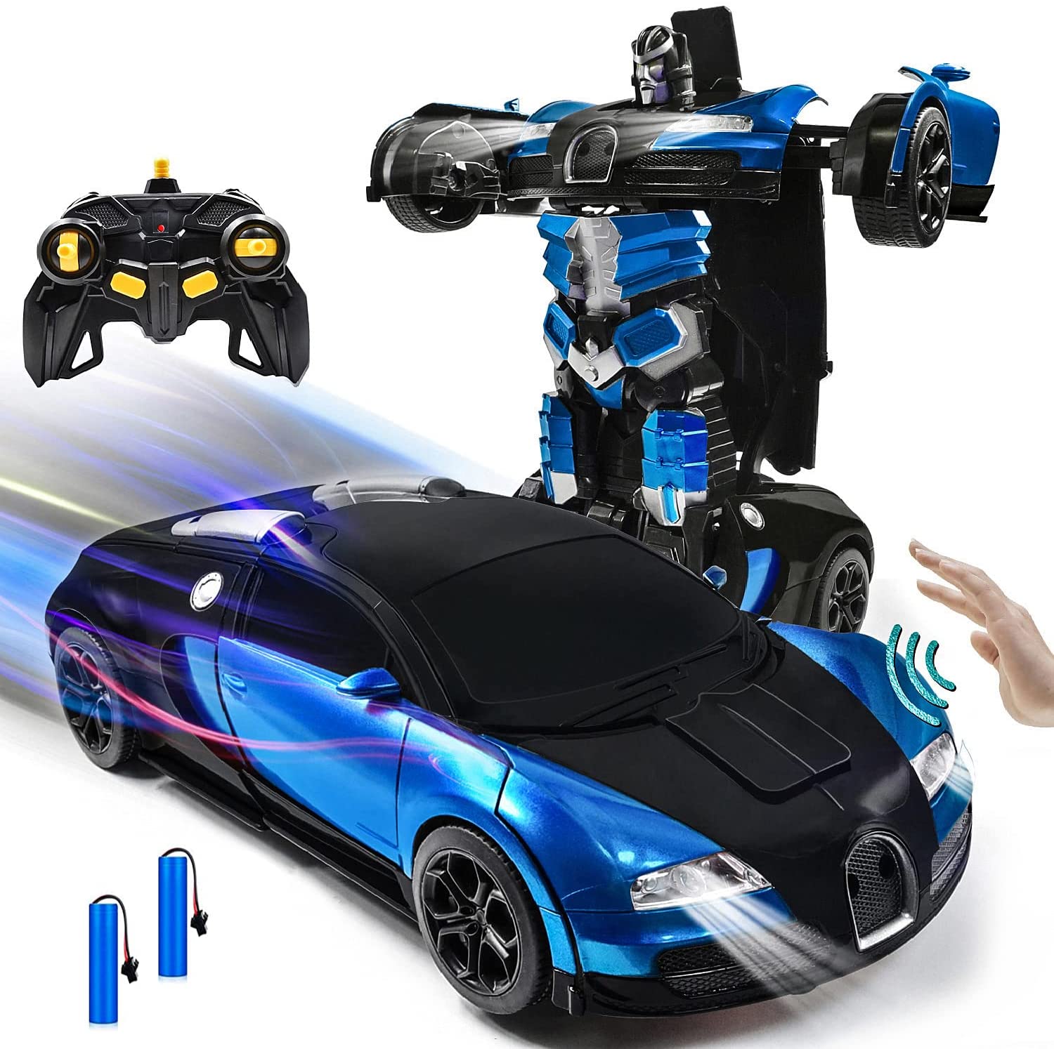 VillaCool Remote Control Car for kids. Transform RC Car Robot
