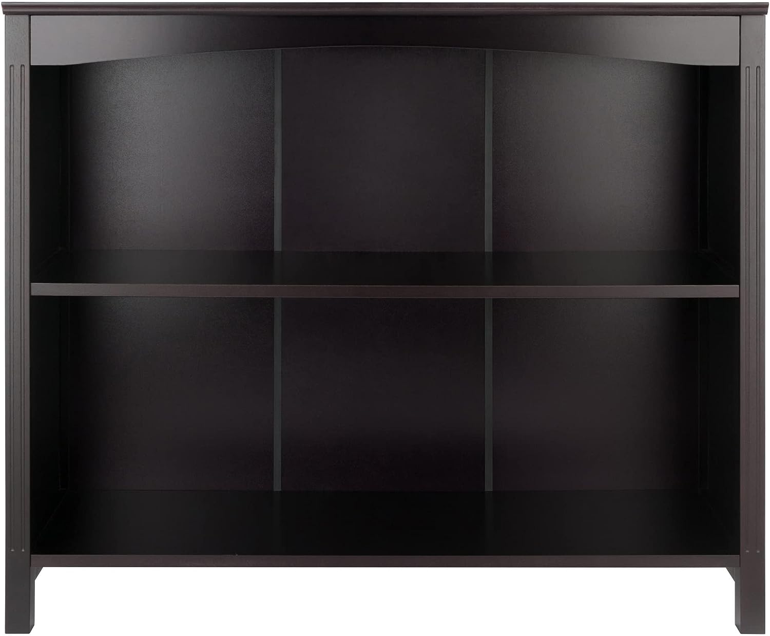 Winsome Terrace Storage Shelf 3-Tier Wide in Espresso. 37-Inch