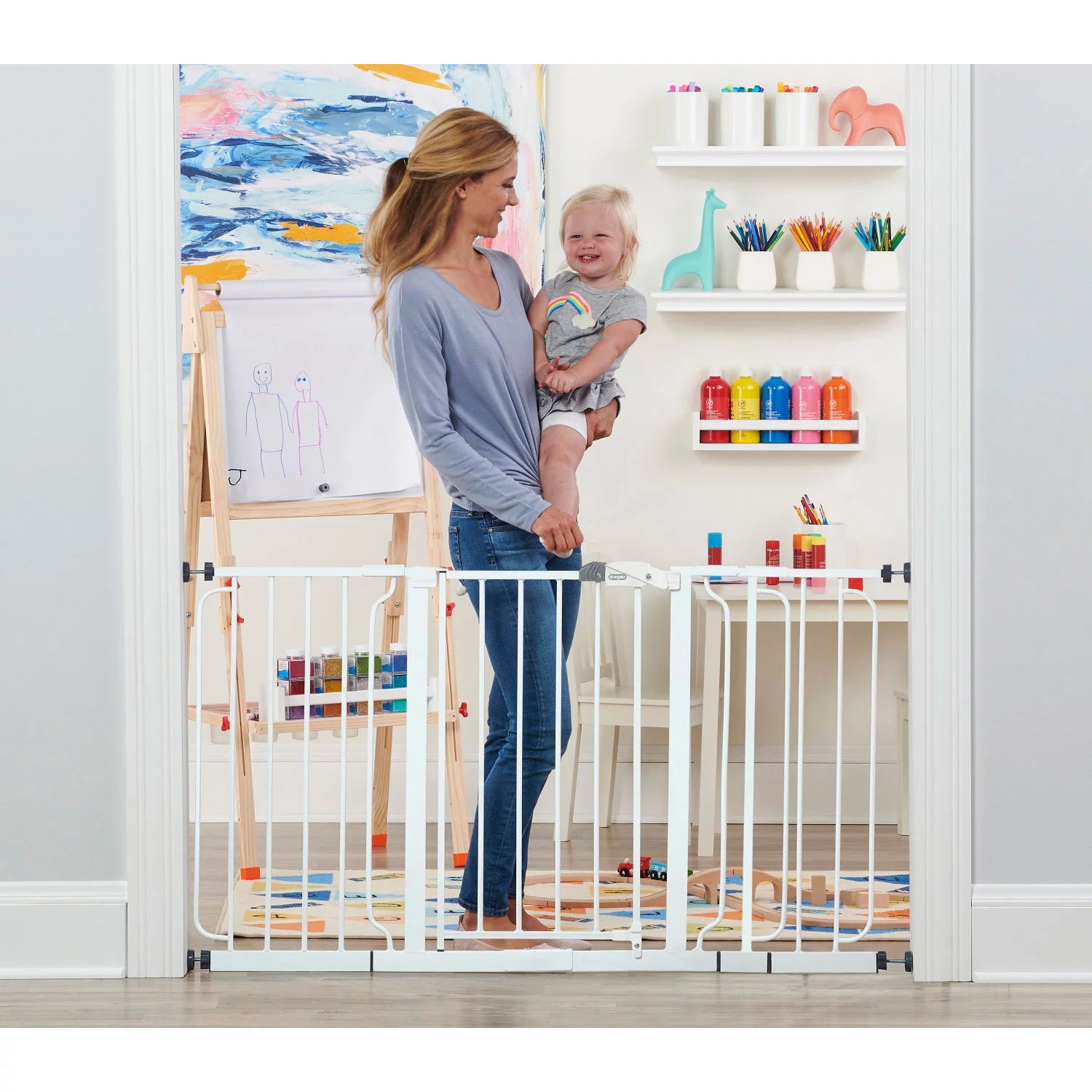 Regalo WideSpan Extra Wide Baby Gate. 29″ - 56″
