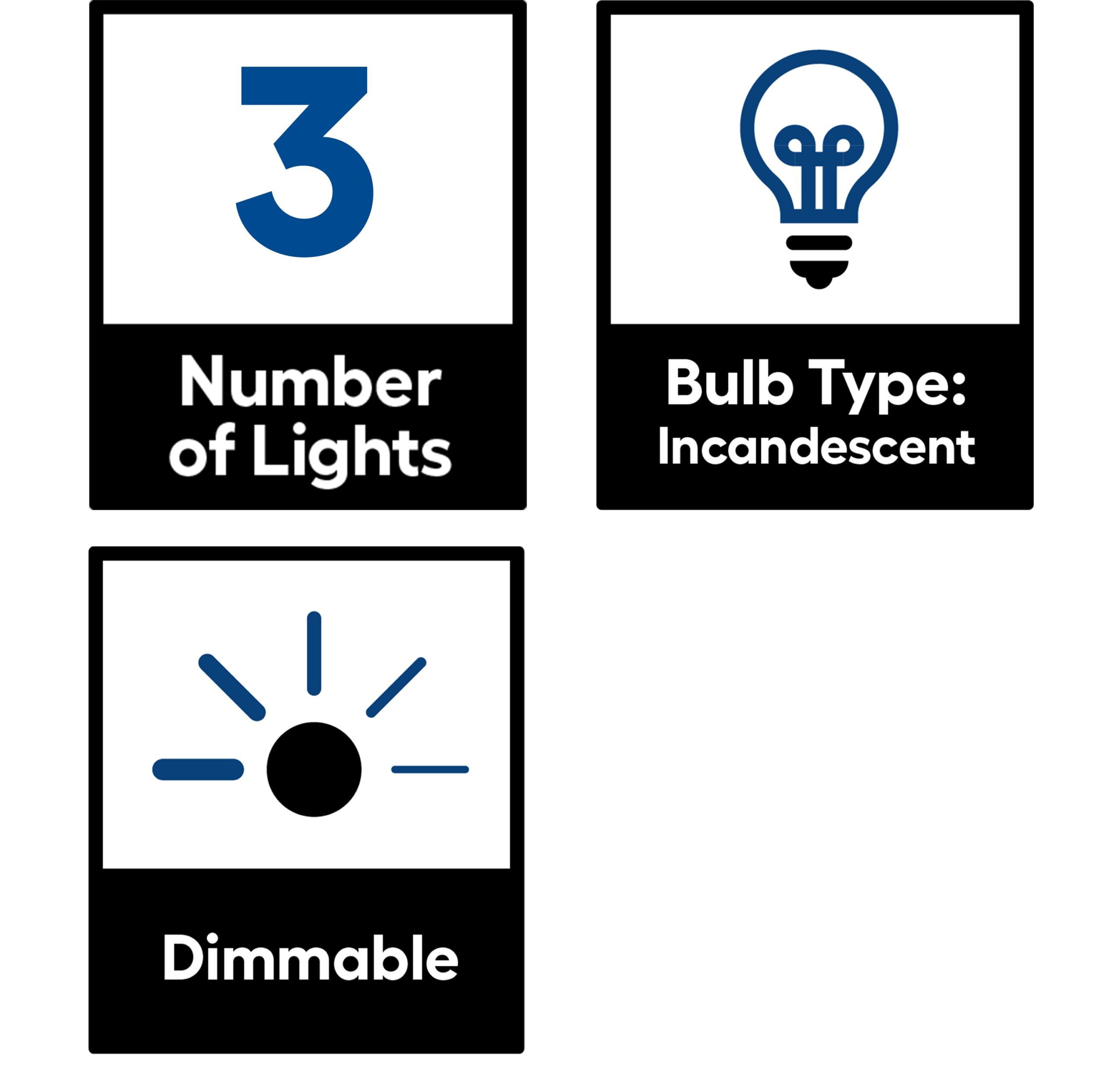 Kichler Stetton 3-Light 10.38-in Anvil Iron and Distressed Antique Grey Incandescent Semi-flush Mount Light