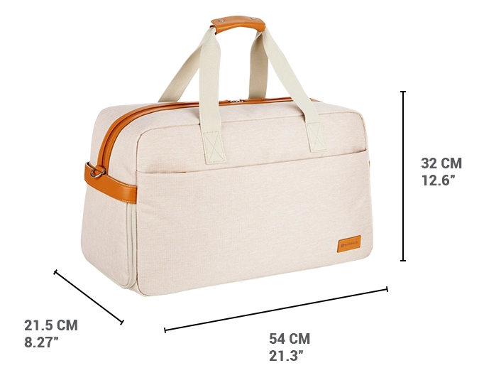 Nordace Siena Weekender – Duffel Bag. Beige