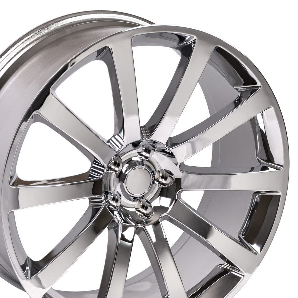 20×9 Wheel Fits Dodge. Chrysler - 300 SRT Style Chrome Rim. Hollander 2253 - SET