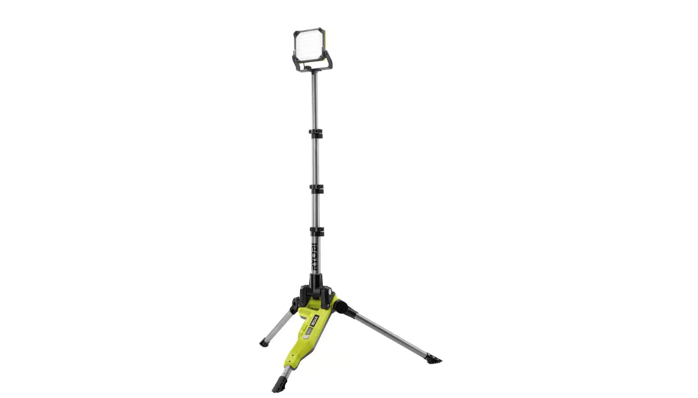 RYOBI P782 ONE+ 18V Cordless Hybrid LED Tripod Stand Light (Tool Only)