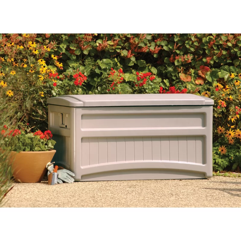 Suncast DB7000W Deck Box. Taupe