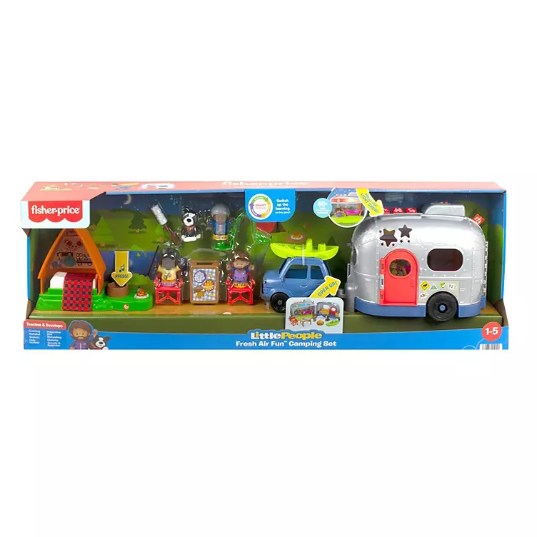 Fisher-Price Little People Fresh Air Fun Camping Set