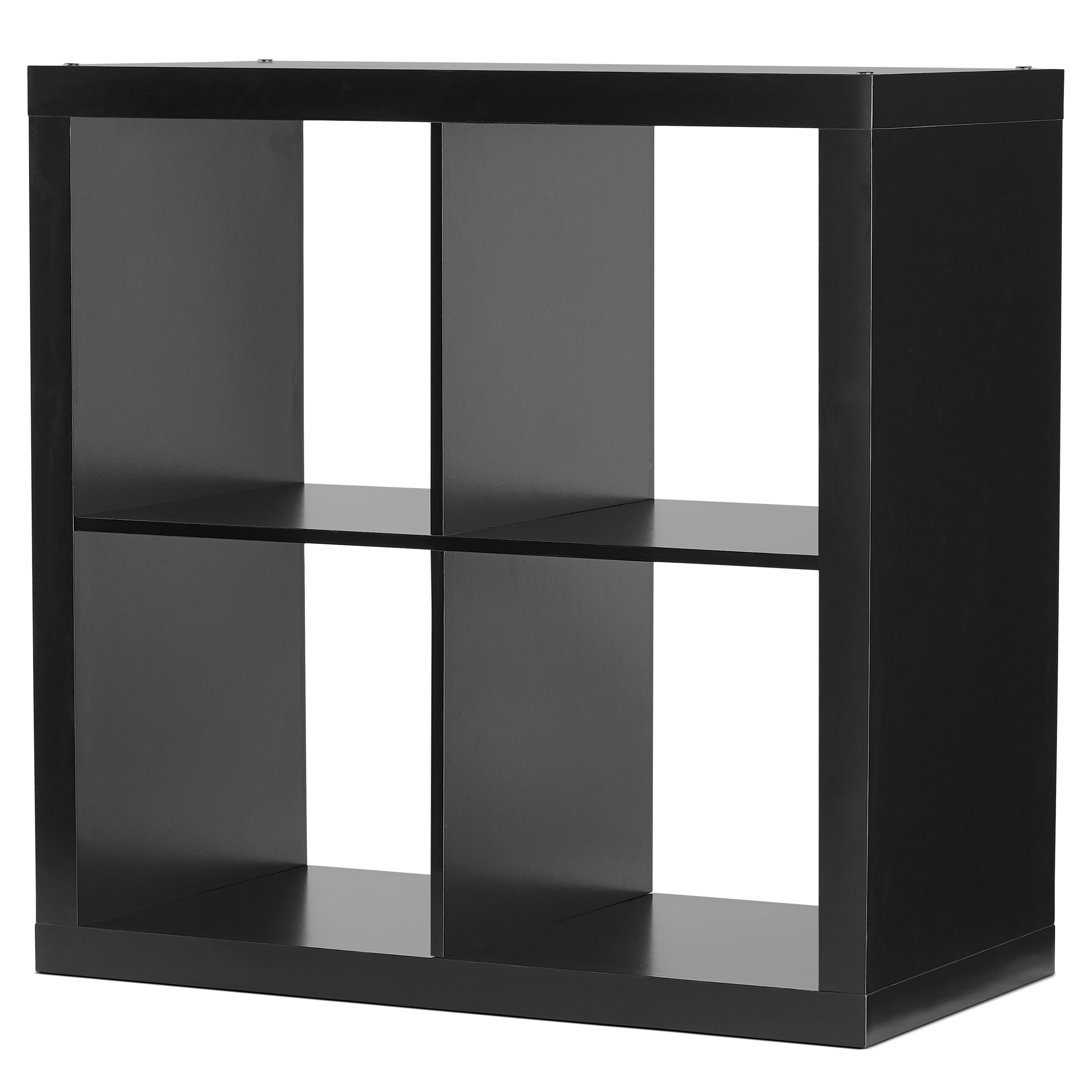Better Homes & Gardens 4-Cube Storage Organizer. Solid Black