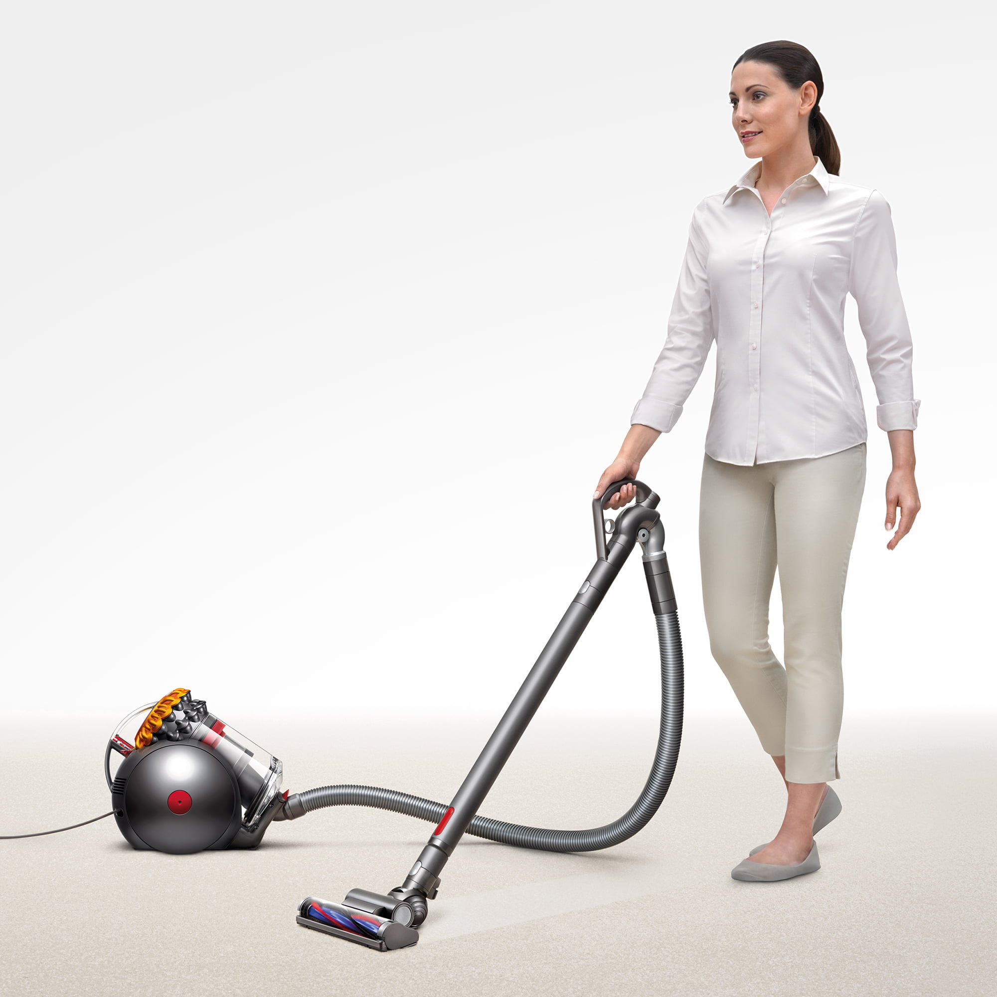 Dyson Big Ball Multi Floor Canister Vacuum | Yellow/Iron | New