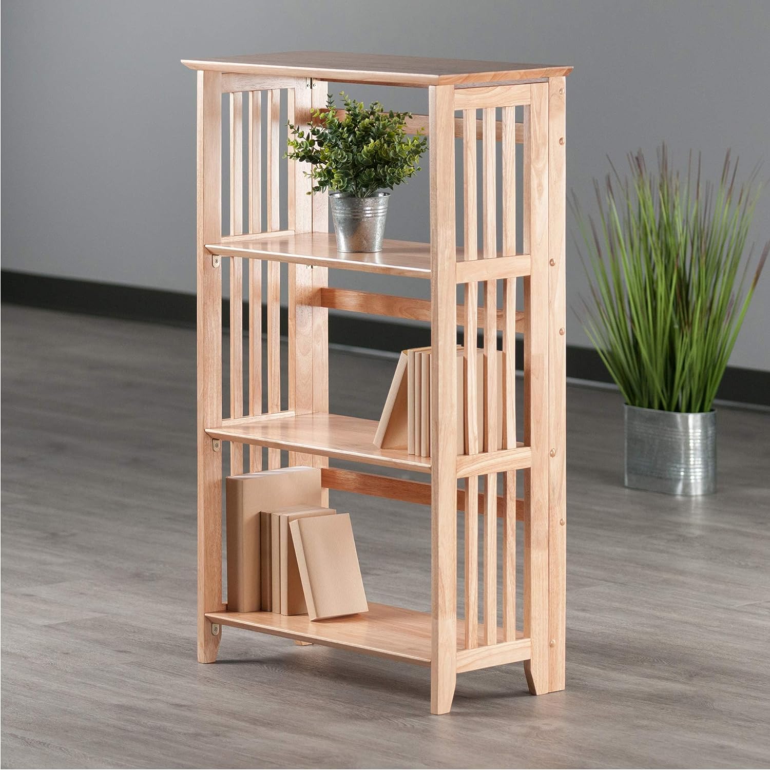 Winsome Wood Mission Shelving. Natural