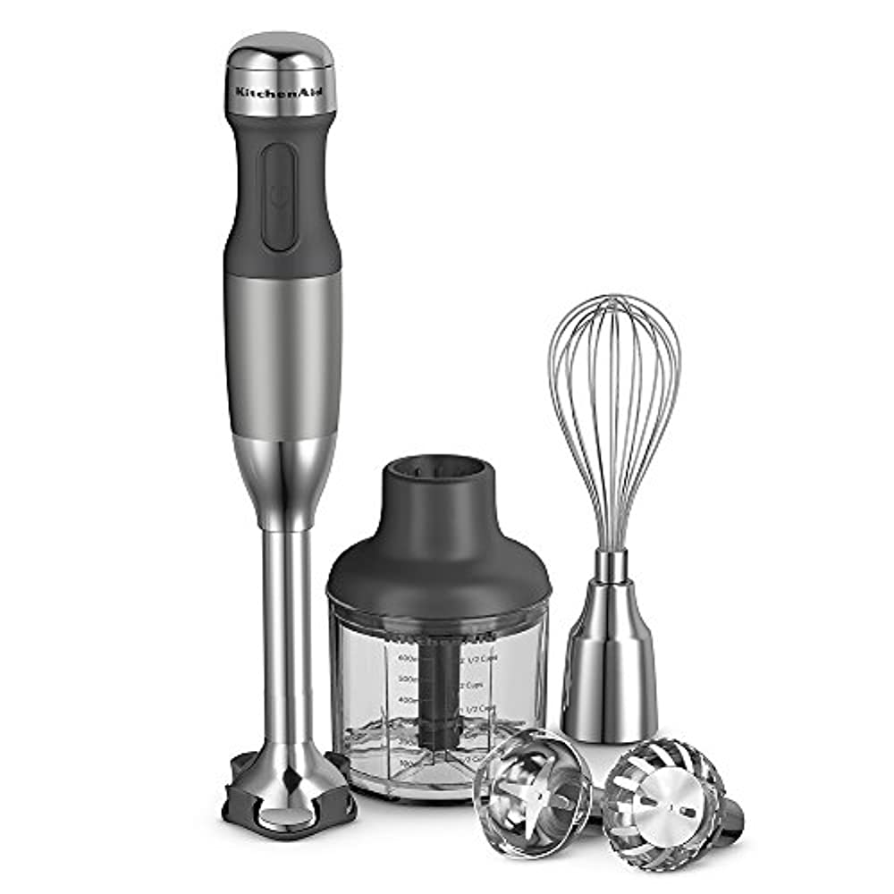 KitchenAid KHB2561CU 5 Speed Hand Blender Contour Silver